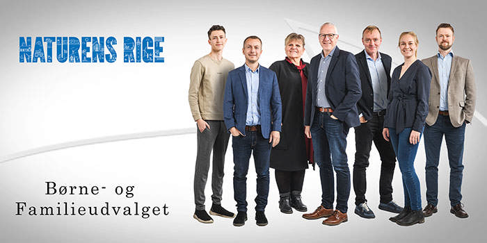 Børne- og Familieudvalget Børne- og Familieudvalget: Niels Kristian Larsen, Carsten Bjerg, Linda Nielsen, Kristian Andersen, Henrik Hammelsvang, Marie Kamp og Dan K. Jørgensen
